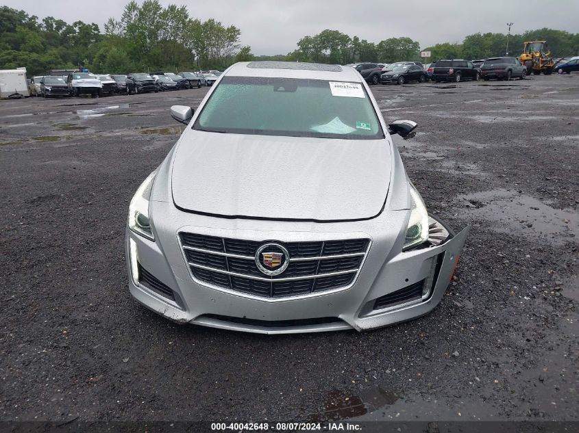 2014 Cadillac Cts Performance VIN: 1G6AS5S39E0166434 Lot: 40042648