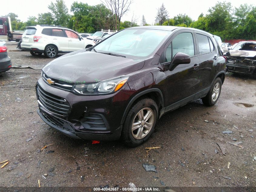 KL7CJNSBXLB344124 2020 CHEVROLET TRAX - Image 2