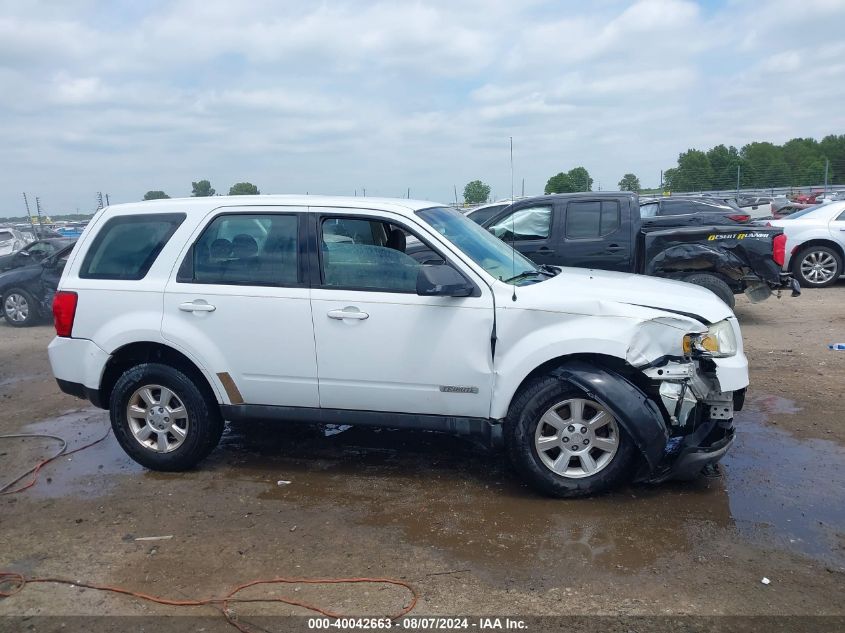 2008 Mazda Tribute I Sport VIN: 4F2CZ02Z28KM08272 Lot: 40042663