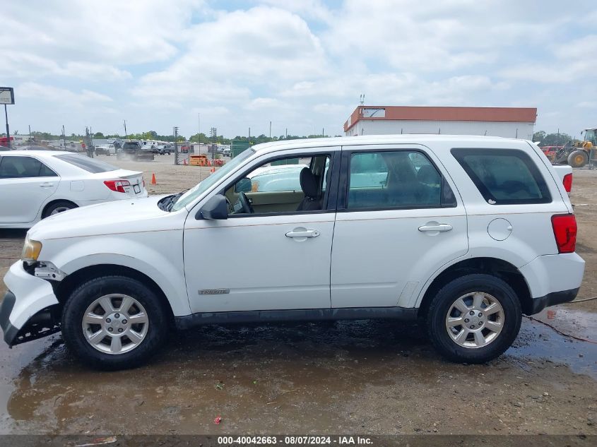 2008 Mazda Tribute I Sport VIN: 4F2CZ02Z28KM08272 Lot: 40042663