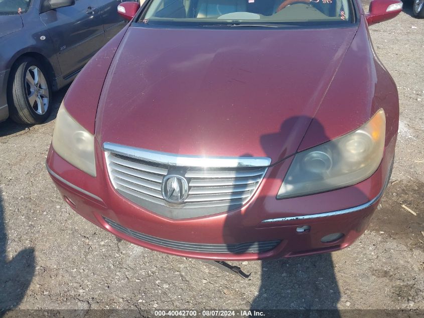 2006 Acura Rl 3.5 VIN: JH4KB16556C007155 Lot: 40042700