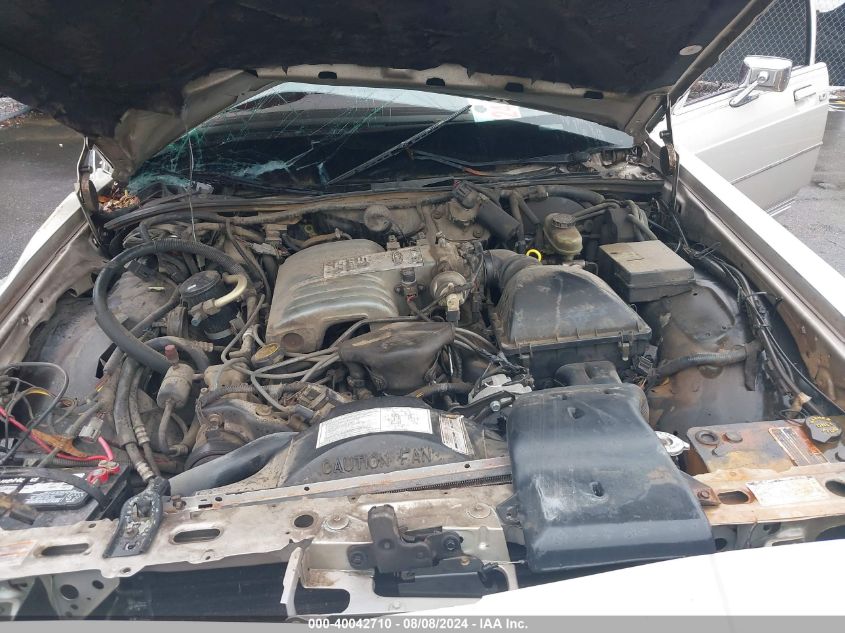 1990 Ford Crown Victoria Lx VIN: 2FACP74F8LX162034 Lot: 40042710