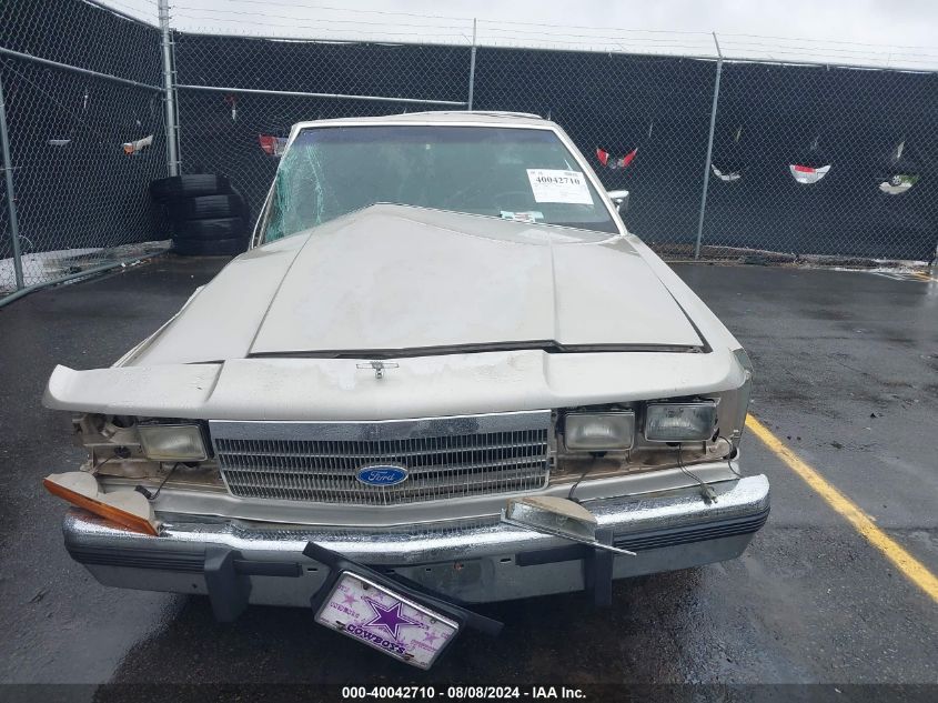 1990 Ford Crown Victoria Lx VIN: 2FACP74F8LX162034 Lot: 40042710