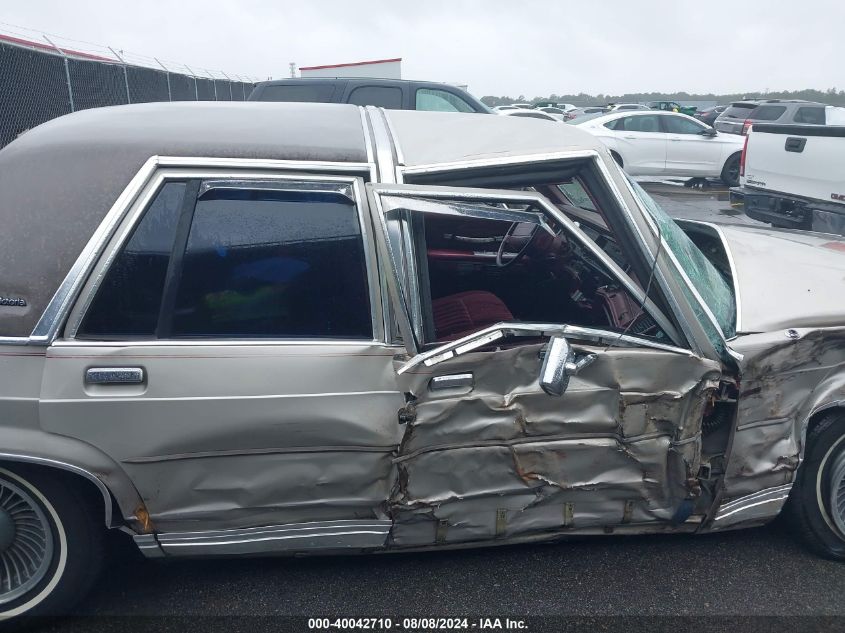 1990 Ford Crown Victoria Lx VIN: 2FACP74F8LX162034 Lot: 40042710