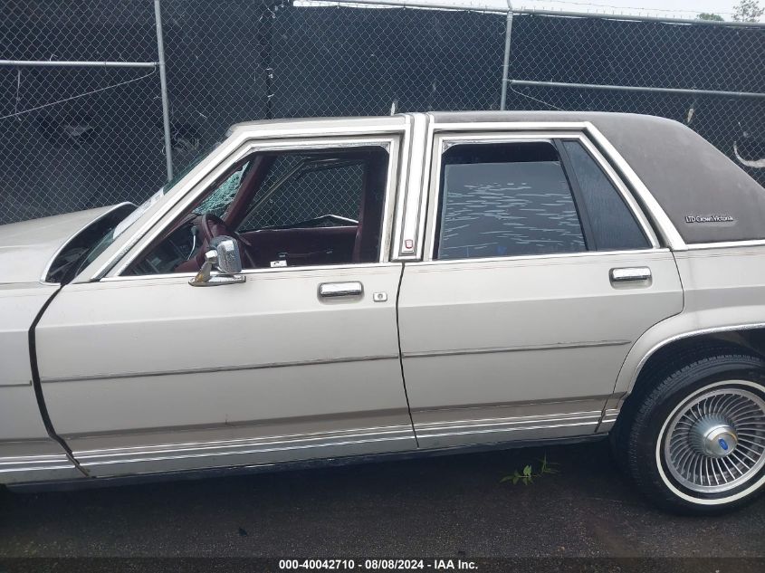 1990 Ford Crown Victoria Lx VIN: 2FACP74F8LX162034 Lot: 40042710