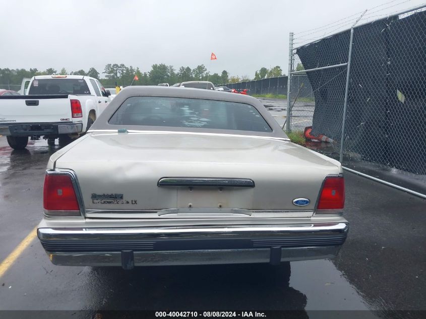 1990 Ford Crown Victoria Lx VIN: 2FACP74F8LX162034 Lot: 40042710