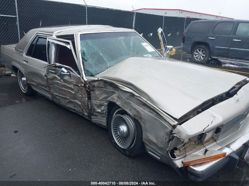 1990 Ford Crown Victoria Lx VIN: 2FACP74F8LX162034 Lot: 40042710