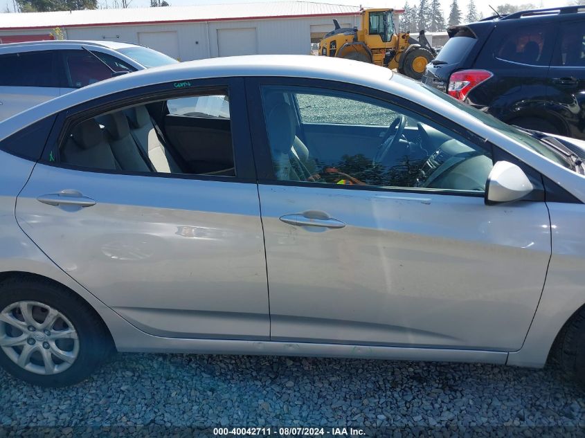 2013 Hyundai Accent Gls VIN: KMHCT4AE3DU541642 Lot: 40042711