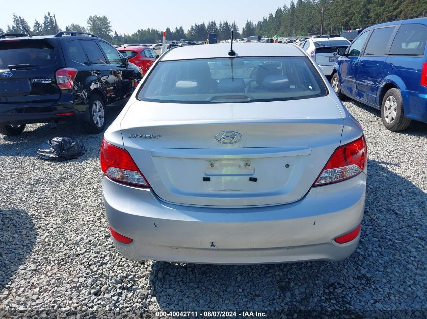 2013 Hyundai Accent Gls VIN: KMHCT4AE3DU541642 Lot: 40042711