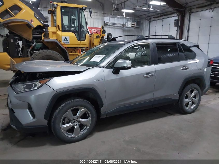 2020 Toyota Rav4 Hybrid Limited VIN: JTMD6RFV6LD004736 Lot: 40042717