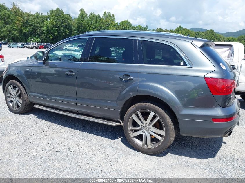 2013 Audi Q7 3.0T Premium VIN: WA1LGAFE7DD008459 Lot: 40042738