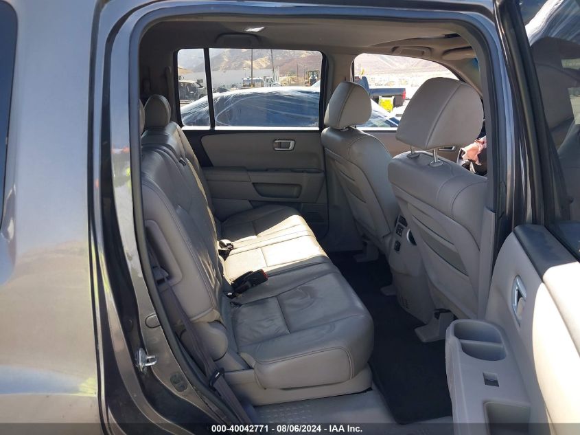 2011 Honda Pilot Ex-L VIN: 5FNYF4H73BB003666 Lot: 40042771