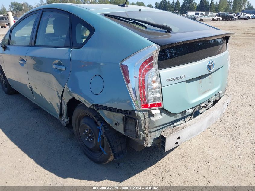 2013 Toyota Prius Three VIN: JTDKN3DU9D1733382 Lot: 40042779