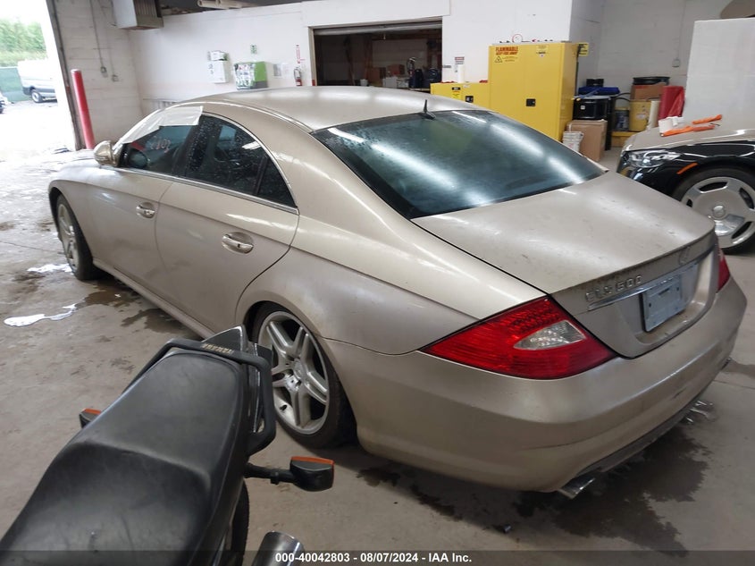 2006 Mercedes-Benz Cls 500 VIN: WDDDJ75X56A062337 Lot: 40042803