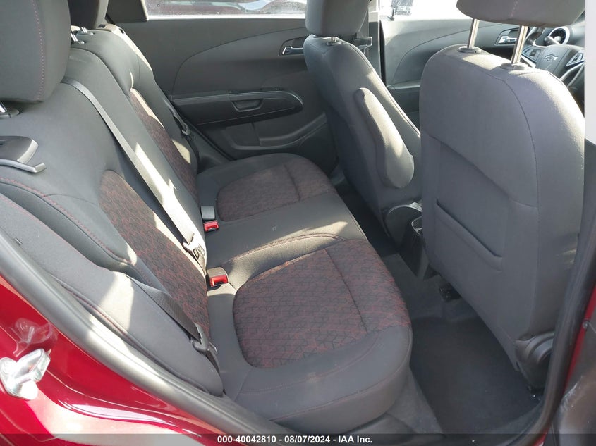 2018 CHEVROLET SONIC LT AUTO - 1G1JD6SGXJ4122194