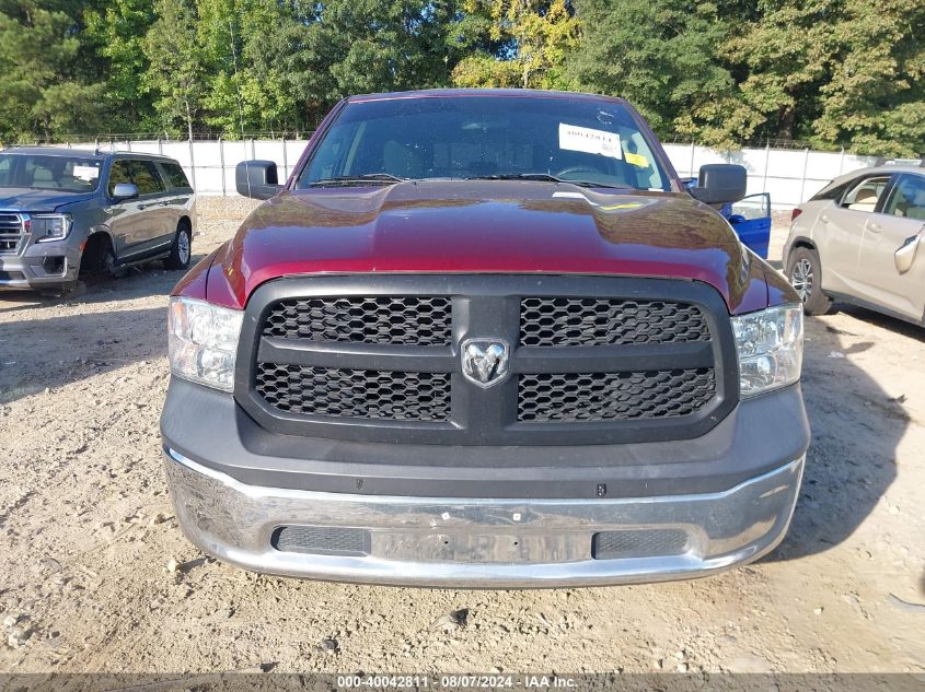 2018 Ram 1500 Tradesman 4X4 5'7 Box VIN: 1C6RR7KM3JS316527 Lot: 40042811