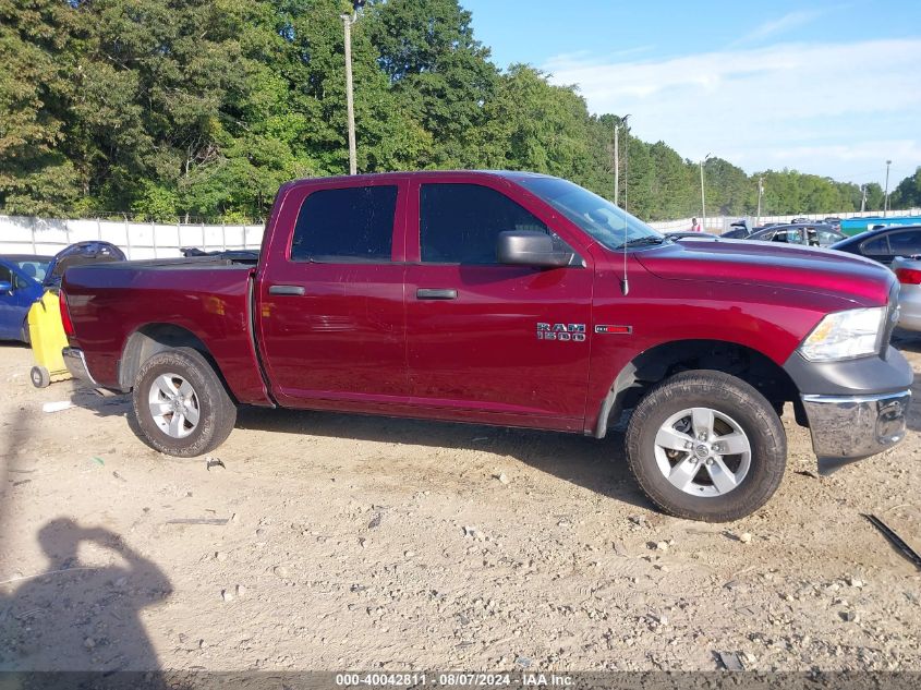 2018 Ram 1500 Tradesman 4X4 5'7 Box VIN: 1C6RR7KM3JS316527 Lot: 40042811