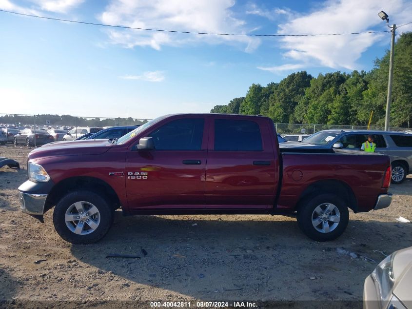 2018 Ram 1500 Tradesman 4X4 5'7 Box VIN: 1C6RR7KM3JS316527 Lot: 40042811