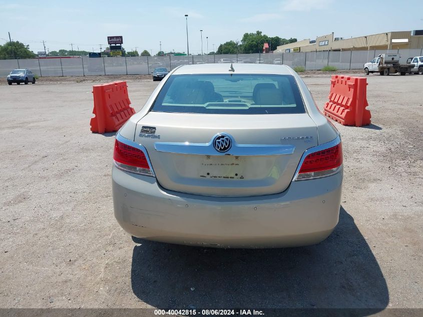 2010 Buick Lacrosse Cxl VIN: 1G4GC5EG8AF242618 Lot: 40042815