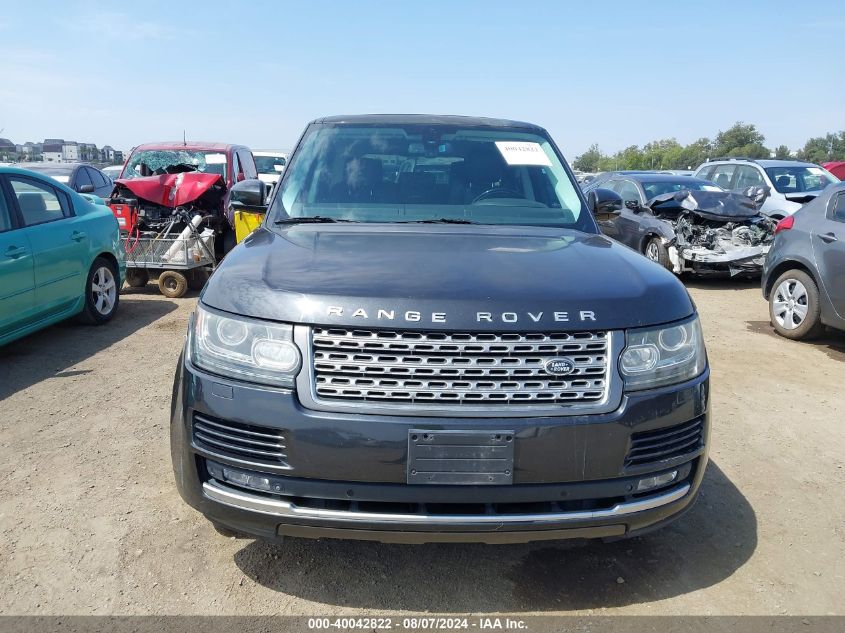 2013 Land Rover Range Rover Supercharged VIN: SALGS2EF9DA113634 Lot: 40042822