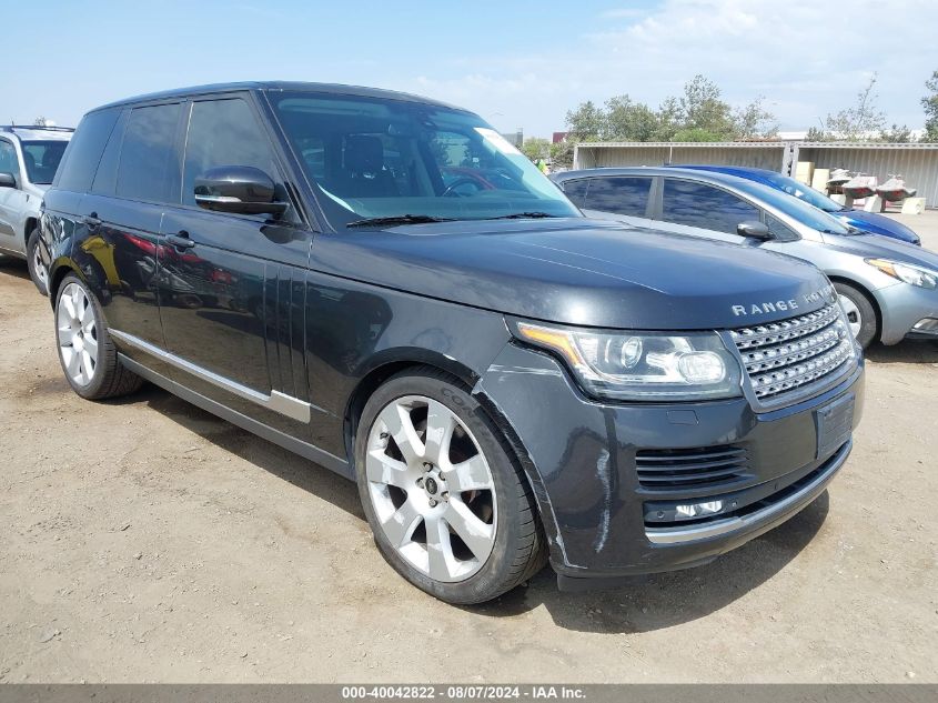 2013 Land Rover Range Rover Supercharged VIN: SALGS2EF9DA113634 Lot: 40042822