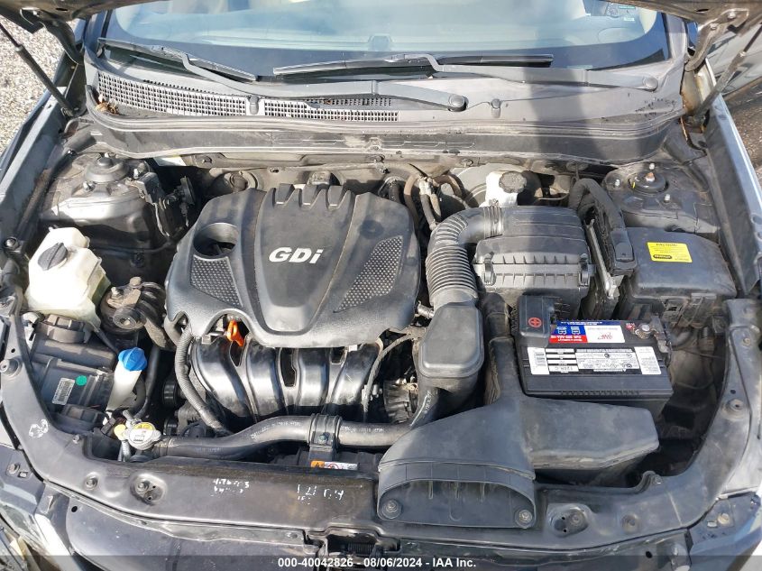 2013 Hyundai Sonata Gls VIN: 5NPEB4AC2DH700126 Lot: 40042826