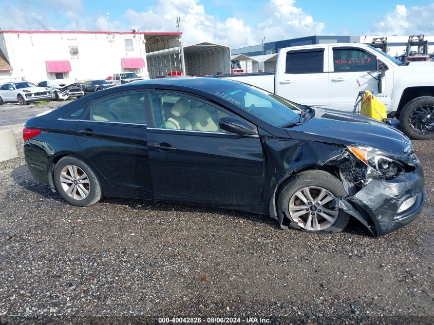 2013 Hyundai Sonata Gls VIN: 5NPEB4AC2DH700126 Lot: 40042826