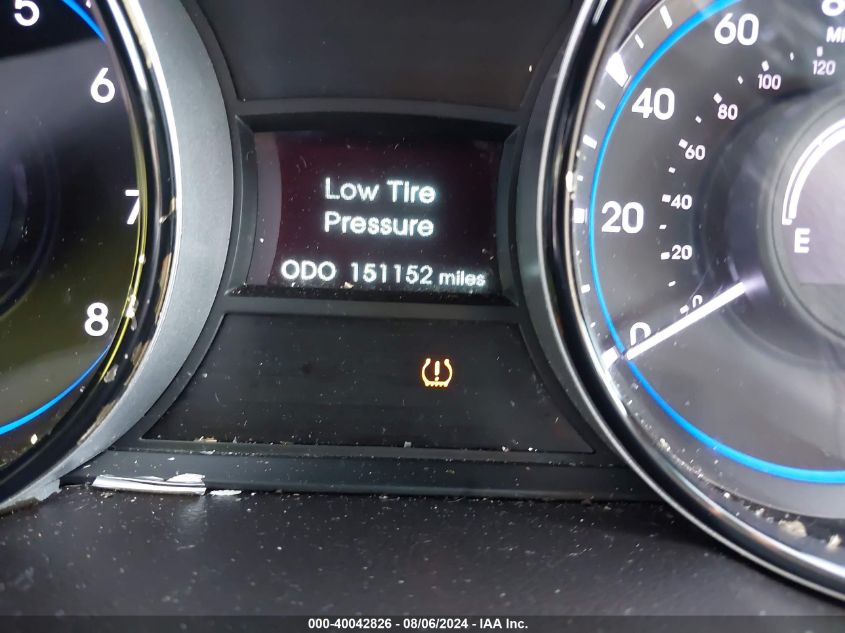 2013 Hyundai Sonata Gls VIN: 5NPEB4AC2DH700126 Lot: 40042826