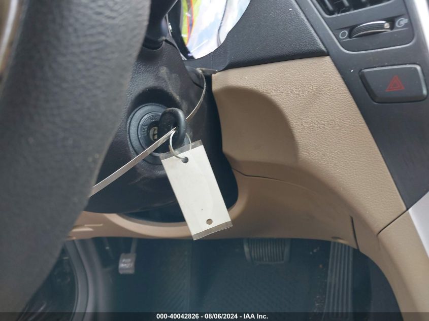 2013 Hyundai Sonata Gls VIN: 5NPEB4AC2DH700126 Lot: 40042826