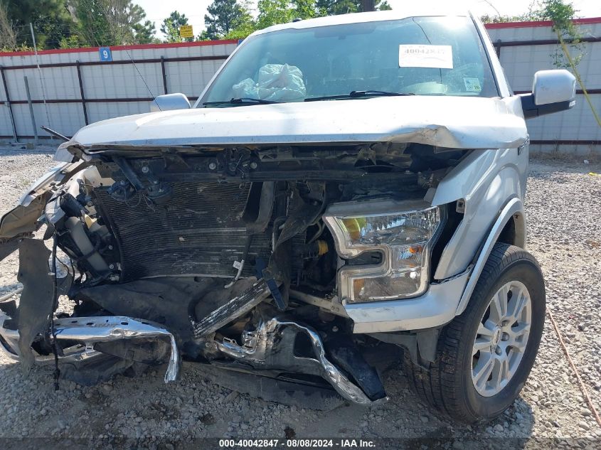 2016 Ford F-150 Lariat VIN: 1FTEW1CP3GKE08588 Lot: 40042847