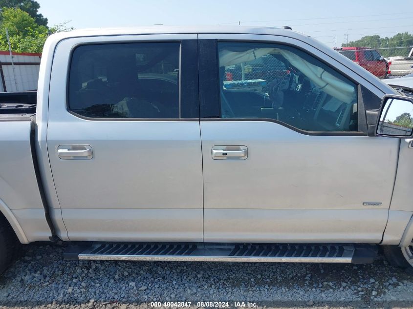 2016 Ford F-150 Lariat VIN: 1FTEW1CP3GKE08588 Lot: 40042847