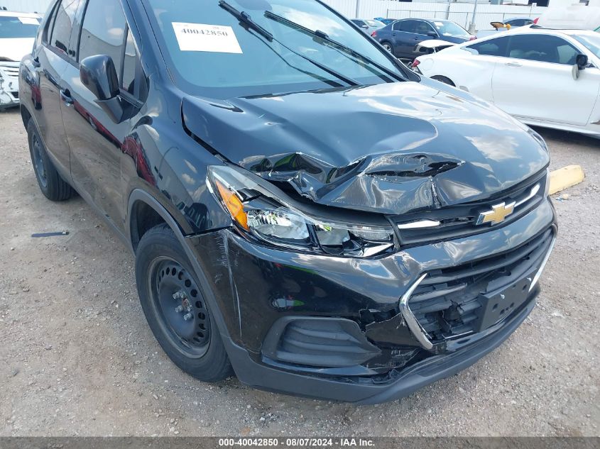 2019 Chevrolet Trax Ls VIN: 3GNCJKSB7KL117818 Lot: 40042850