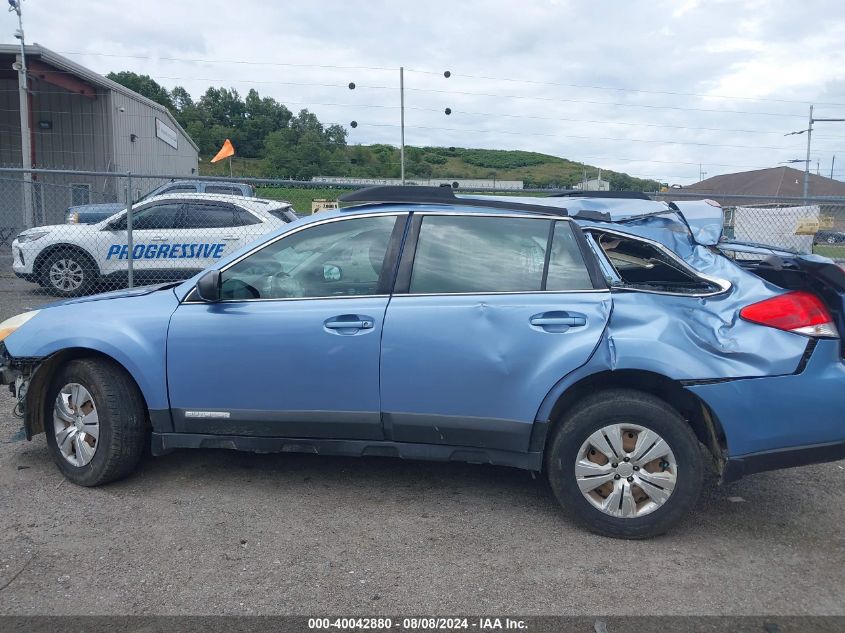 2011 Subaru Outback 2.5I VIN: 4S4BRBAC7B3353366 Lot: 40042880