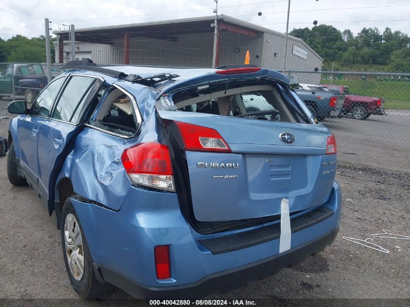 2011 Subaru Outback 2.5I VIN: 4S4BRBAC7B3353366 Lot: 40042880