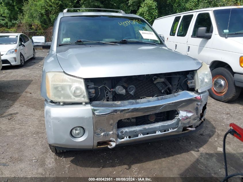 2004 Nissan Pathfinder Armada Se/Le VIN: 5N1AA08B24N746669 Lot: 40042951