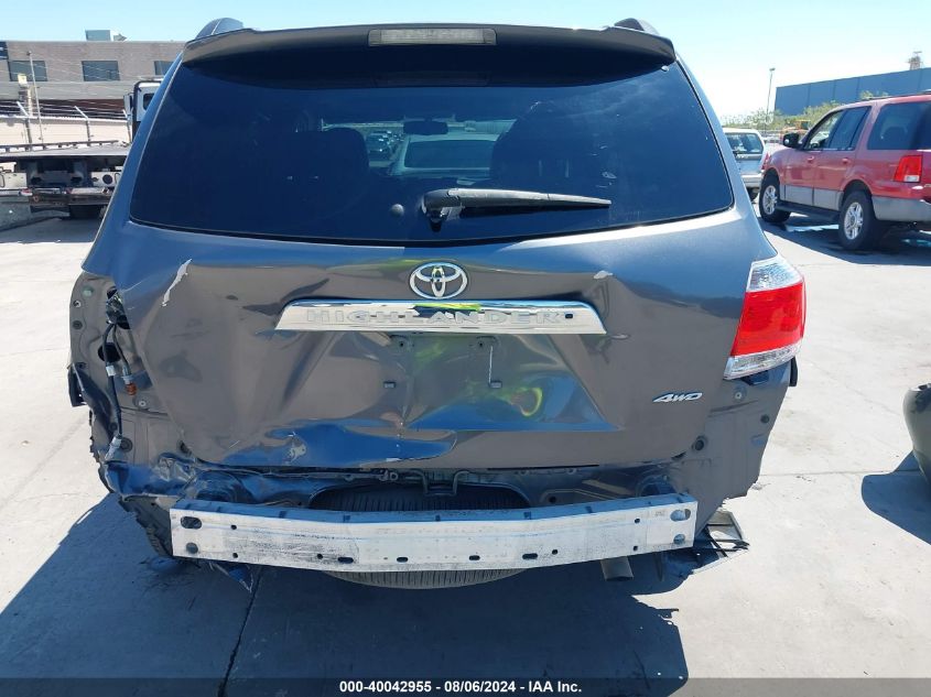 5TDBK3EH9CS105091 2012 Toyota Highlander Base V6/Se V6