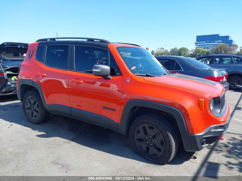 2018 Jeep Renegade Trailhawk 4X4 VIN: ZACCJBCB5JPH97473 Lot: 40042956