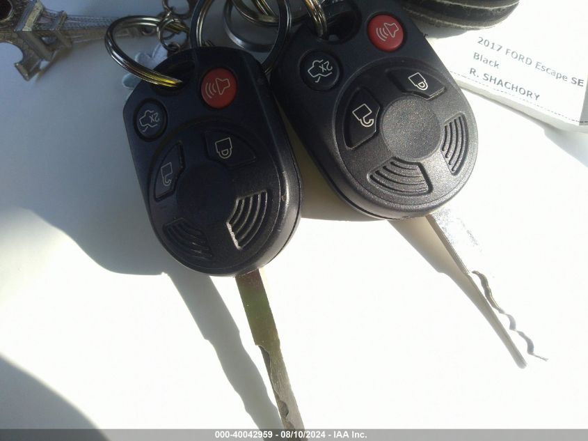 2017 Ford Escape Se VIN: 1FMCU0GD6HUD42336 Lot: 40042959