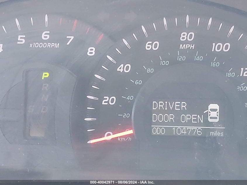 2007 Toyota Camry Xle V6 VIN: 4T1BK46K67U529969 Lot: 40042971