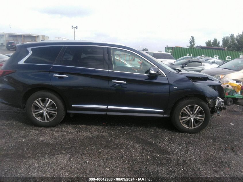 2019 Infiniti Qx60 Luxe VIN: 5N1DL0MMXKC561289 Lot: 40042983