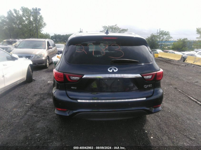 2019 Infiniti Qx60 Luxe VIN: 5N1DL0MMXKC561289 Lot: 40042983