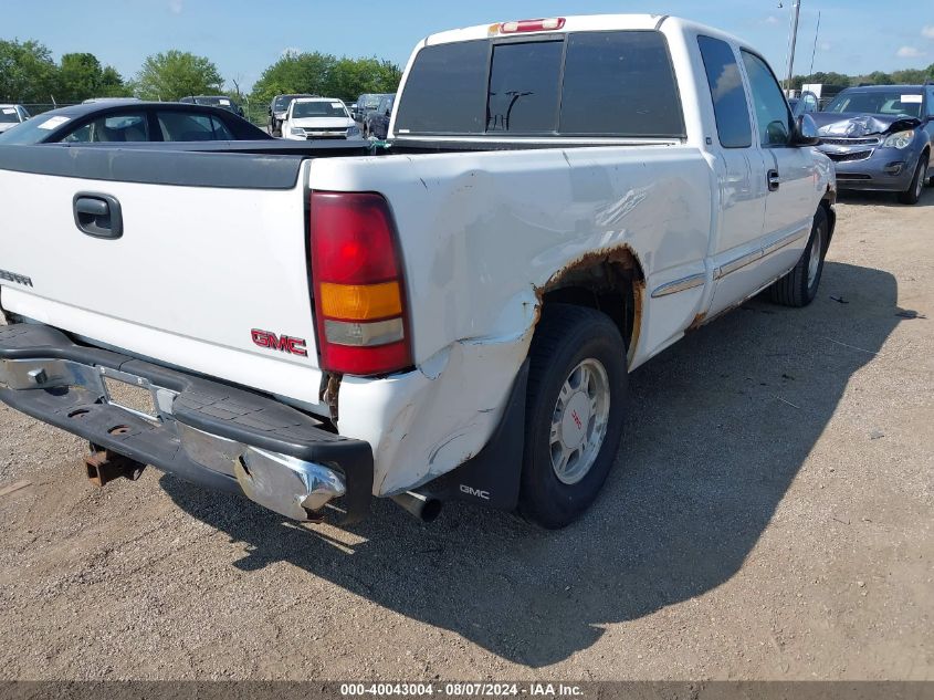 2000 GMC Sierra 1500 Sl VIN: 2GTEC19T3Y1117765 Lot: 40043004