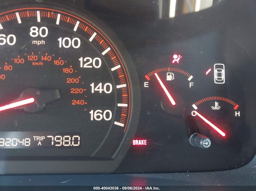 2004 Honda Accord 2.4 Lx VIN: 1HGCM71324A019590 Lot: 40043036