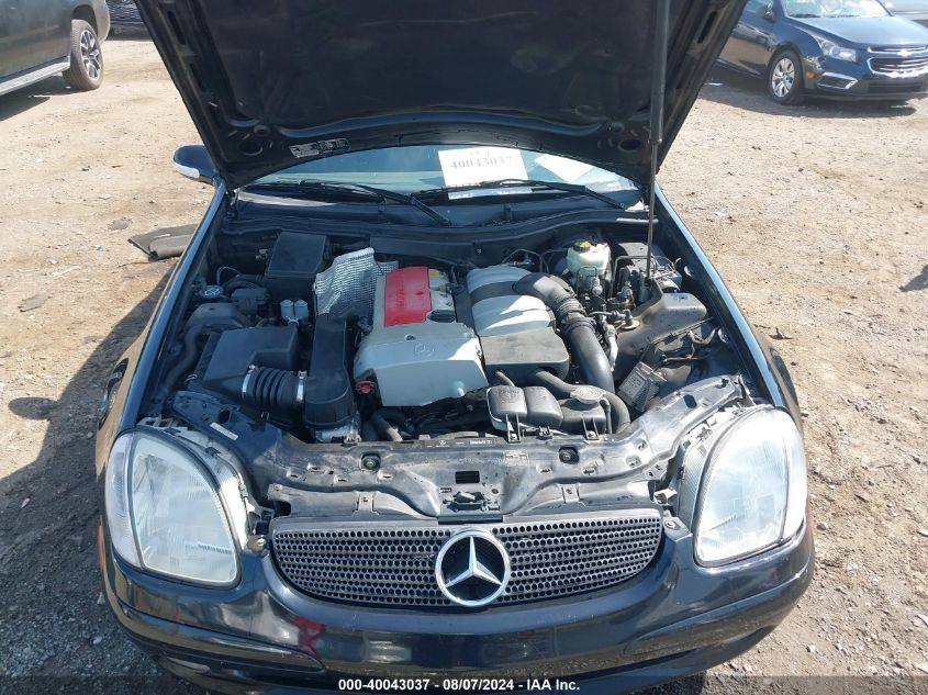 2003 Mercedes-Benz Slk 230 Kompressor VIN: WDBKK49F23F278092 Lot: 40043037