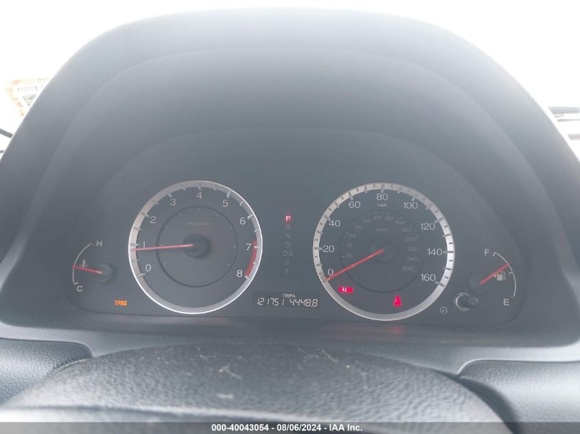 2012 Honda Accord 2.4 Lx VIN: 1HGCP2F3XCA163454 Lot: 40043054