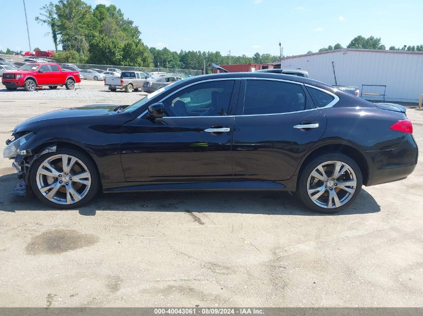 2013 Infiniti M37X VIN: JN1BY1AR4DM601787 Lot: 40043061