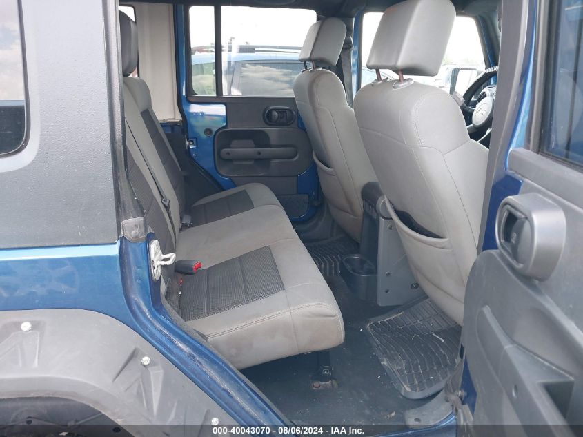 2010 Jeep Wrangler Unlimited Sahara VIN: 1J4HA5H16AL156418 Lot: 40043070