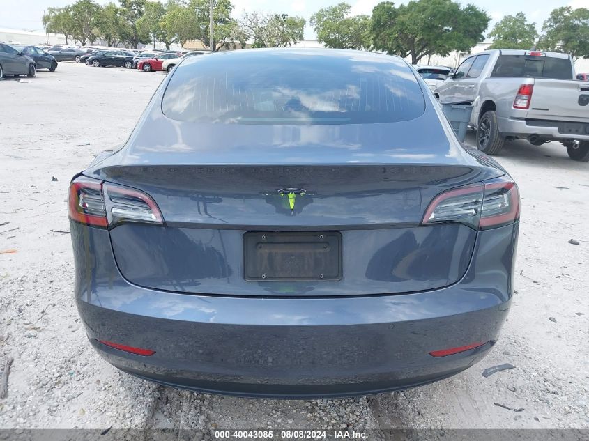 2020 Tesla Model 3 Standard Range Plus Rear-Wheel Drive/Standard Range Rear-Wheel Drive VIN: 5YJ3E1EA3LF657757 Lot: 40043085