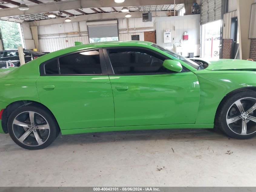 2017 Dodge Charger Sxt Rwd VIN: 2C3CDXHG6HH606295 Lot: 40043101