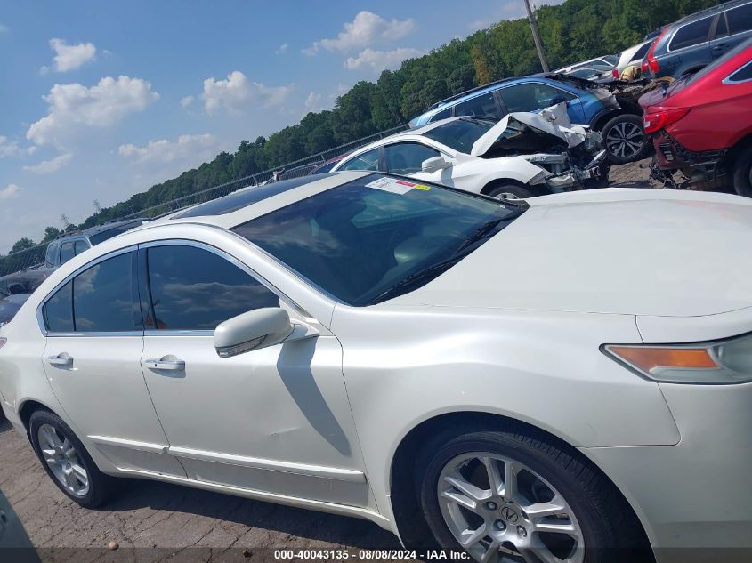 2010 Acura Tl 3.5 VIN: 19UUA8F52AA003706 Lot: 40043135